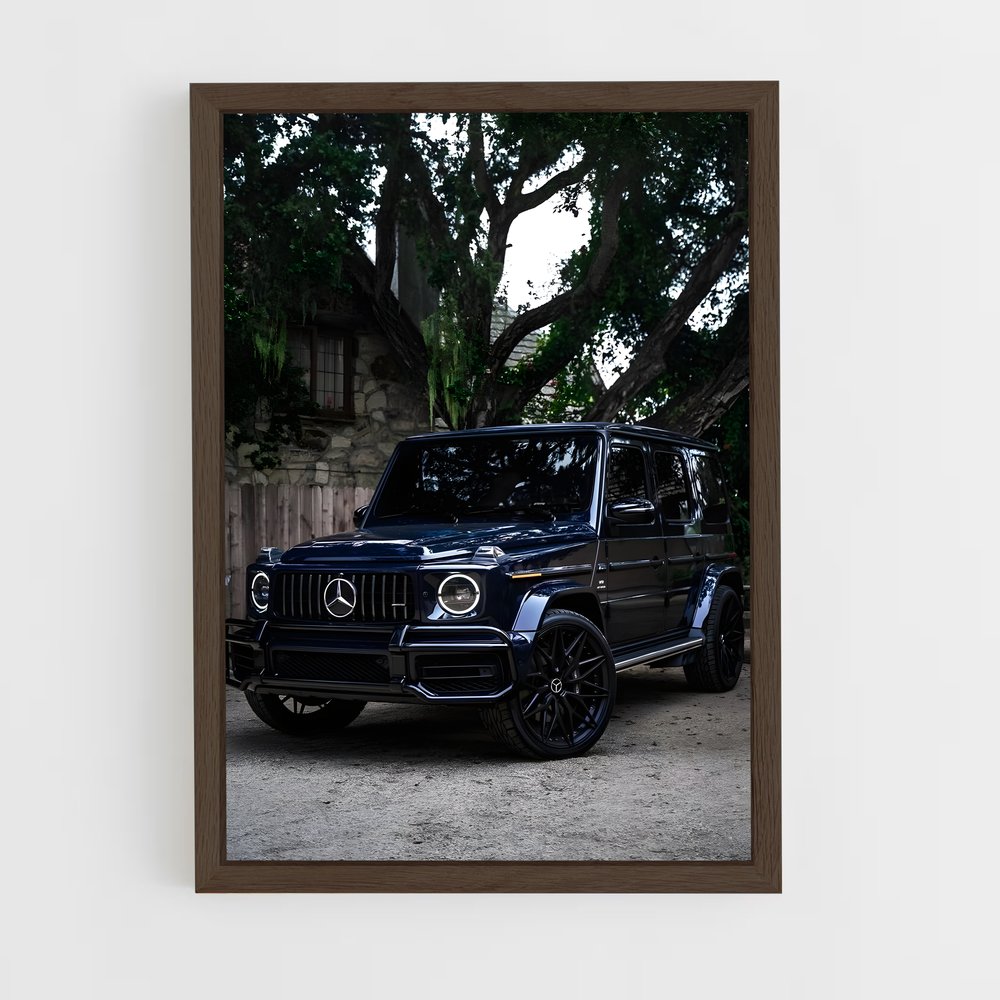 Poster G63 Blue Majesty – affiche Mercedes (vue 5)